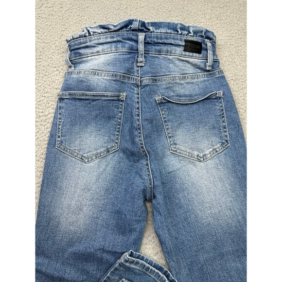 Black Label by C’est Toi paper bag high rise skinny jeans size 3/25 - Picture 10 of 10